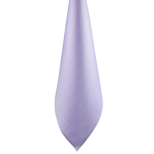 GASSANI 3-SET Violettes Krawattenset, 8cm Breite Lange Herren-Krawatte, Hochzeitskrawatte Perlviolett