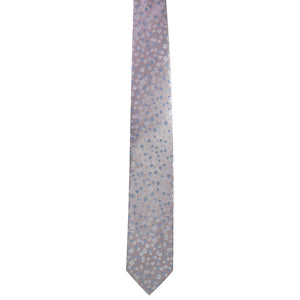 GASSANI Parure 3-SET cravatte, larghezza cm 8. Cravatta lunga da uomo rosa antico, cravatta da sposa stretta
