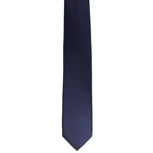 GASSANI 3 ks. Souprava, 8 cm úzká tmavě modrá pánská kravata, extra dlouhá, svatební kravata, souprava kravat, pánská kravata, kapesník, manžetové knoflíčky