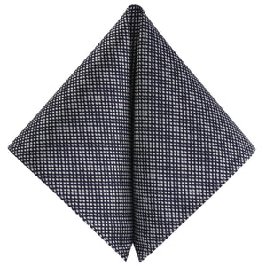 GASSANI 3 pz. Set, cravatta da uomo blu acciaio stretta 8 cm extra lunga, cravatta da sposa, set cravatta, cravatta da uomo, fazzoletto, gemelli