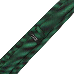 GASSANI 3 pz. Set 8 cm slim verde smeraldo cravatta da uomo cravatta extra lunga cravatta set cravatta gemelli da taschino