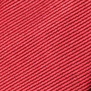 GASSANI cravatta da uomo stretta 8 cm rigata rosso bordeaux con strappi, raccoglitore per cravatte in scatola regalo salvadanaio in latta
