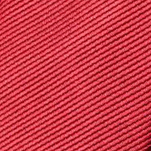 GASSANI 6cm úzký tenký bordeauxský červený pruhovaný grogrénový pánský pořadač na kravatu v dárkové krabičce Plechová krabička