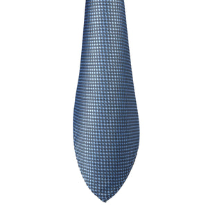 GASSANI 3 pz. Set 8cm Cravatta extra lunga da uomo grigio blu skinny Cravatta da sposa Cravatta da uomo Cravatta da taschino Gemelli da uomo