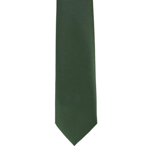 GASSANI 6cm Skinny Green kostkované kostkované pánské kravatové kravaty s texturou Extra dlouhé