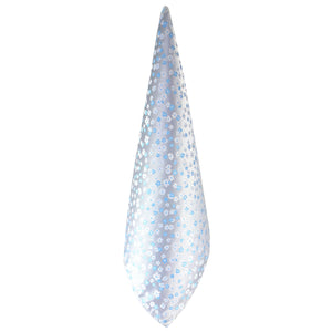 Sada kravat GASSANI 3-SET, šíře 8 cm, dlouhá, světle modrá pánská kravata, úzká svatební kravata