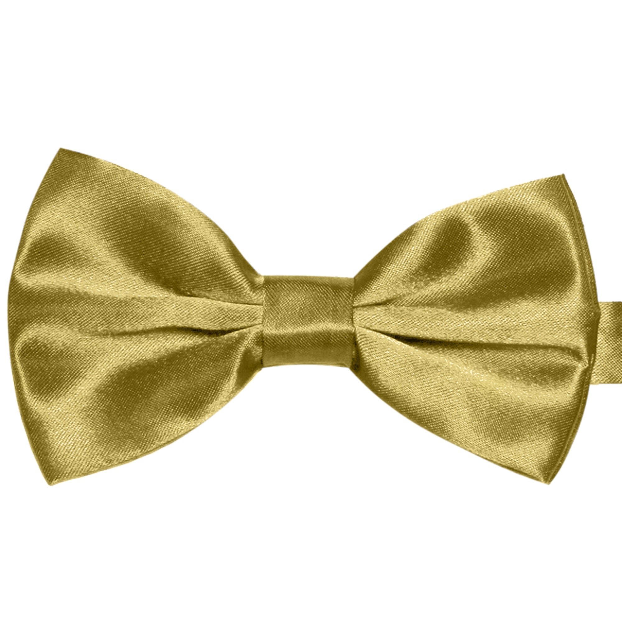 Kaufen Sie | Golden - GASSANI Satin Krawatten für GASSANI designt Herren-Fliegen Exklusiv