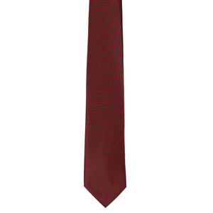GASSANI 3 pz. Set, cravatta da uomo stretta 8 cm rosso chiaro, extra lunga, cravatta da sposa, set cravatta, cravatta da uomo, fazzoletto, gemelli