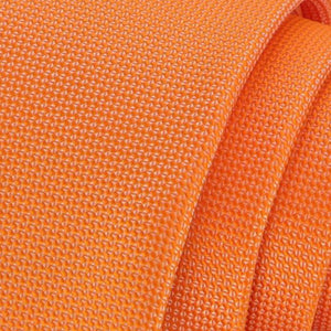 Kravatová souprava GASSANI, šířka 6 cm, oranžová, úzká pánská kravata, dlouhá, kapesníková, barevné 4 vzory