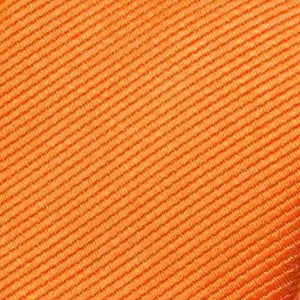 GASSANI Raccoglitore per cravatte da uomo a righe arancioni strette da 6 cm Uni Rips in confezione regalo Salvadanaio in latta