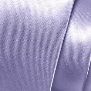 GASSANI 3-SET Krawattenset, 6cm Schmale Perl-Violette Lange Herren-Krawatte, Hochzeitskrawatte Schmal