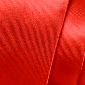 Set cravatta GASSANI 3-SET in raso, cravatta da uomo rosso chiaro stretta 8 cm, fazzoletto, cravatta da sposa