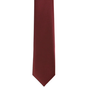 Sada kravat GASSANI, 6 cm široká úzká červená pánská kravata dlouhá, kapesníček barevný 4 designy